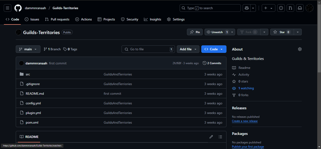 Guilds & Territories